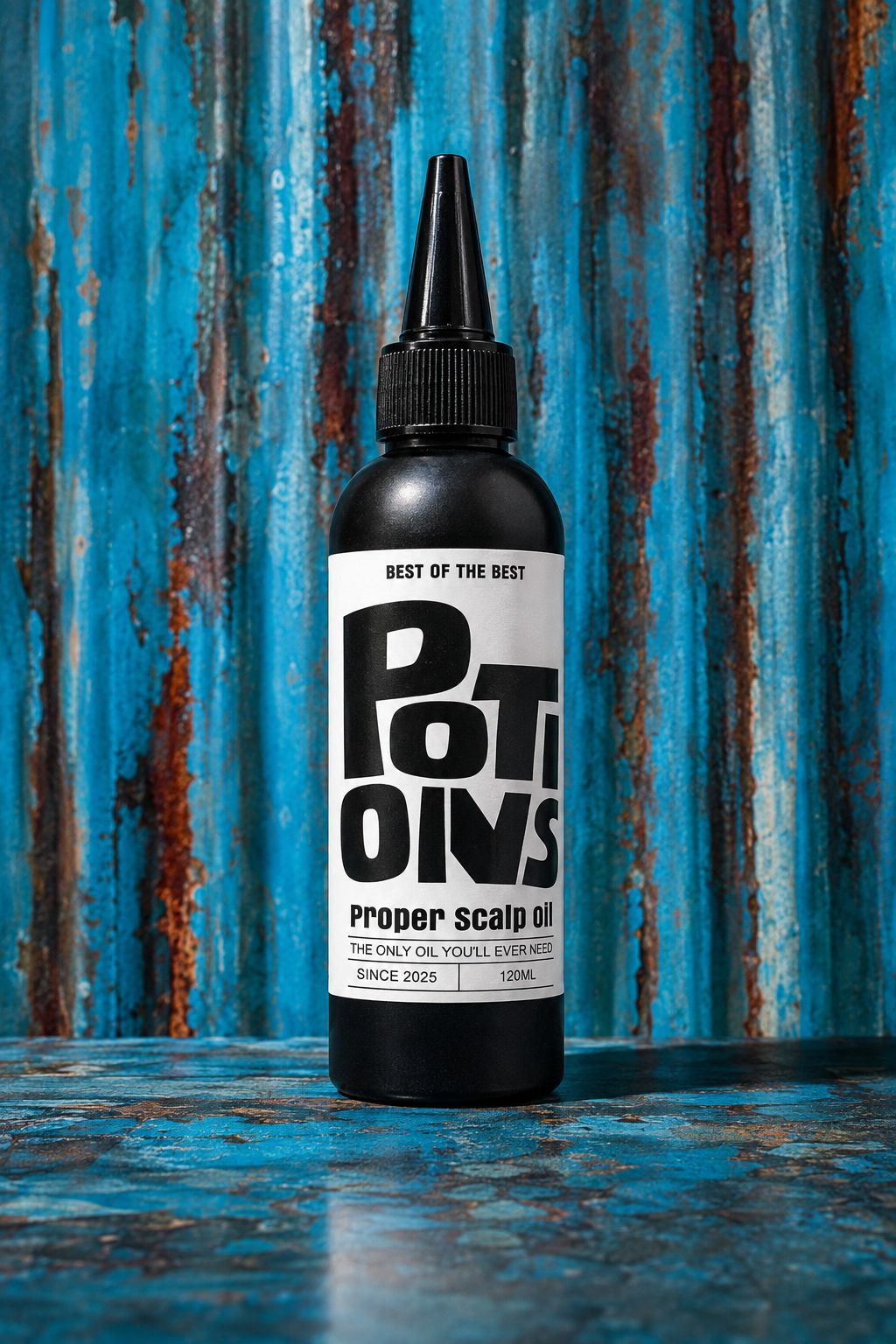 Bottle of POTIONS Real Deal Scalp Oil